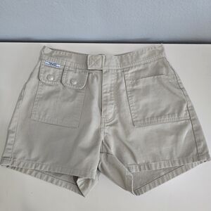 Revo Women's Tan Cargo Shorts